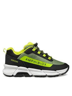 Geox Sneakersy J Flexyper Plus J55LCA 0FU50 C3005 S Zielony - Buty dla chłopców - miniaturka - grafika 1