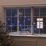 Oświetlenie świąteczne - vidaXL Lampki świąteczne z gwiazdkami i księżycami, na pilota, 345 LED - miniaturka - grafika 1
