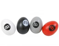 Instrumenty perkusyjne - Meinl Percussion ES-SET jajka marakasy, 4 sztuki w zestawie, kolory: czerwone, czarne, białe i szare ESSET - miniaturka - grafika 1