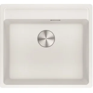 Franke Zlewozmywak fragranitowy Maris MRG 610-52 TL Biały polarny 114.0661.764 114.0661.764 - Zlewozmywaki - miniaturka - grafika 1