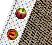 Drapaki dla kotów - Drapak kartonowy RAFIKI - miniaturka - grafika 1