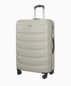 Walizki - PUCCINI Duża walizka z poliwęglanu szampańska - miniaturka - grafika 1