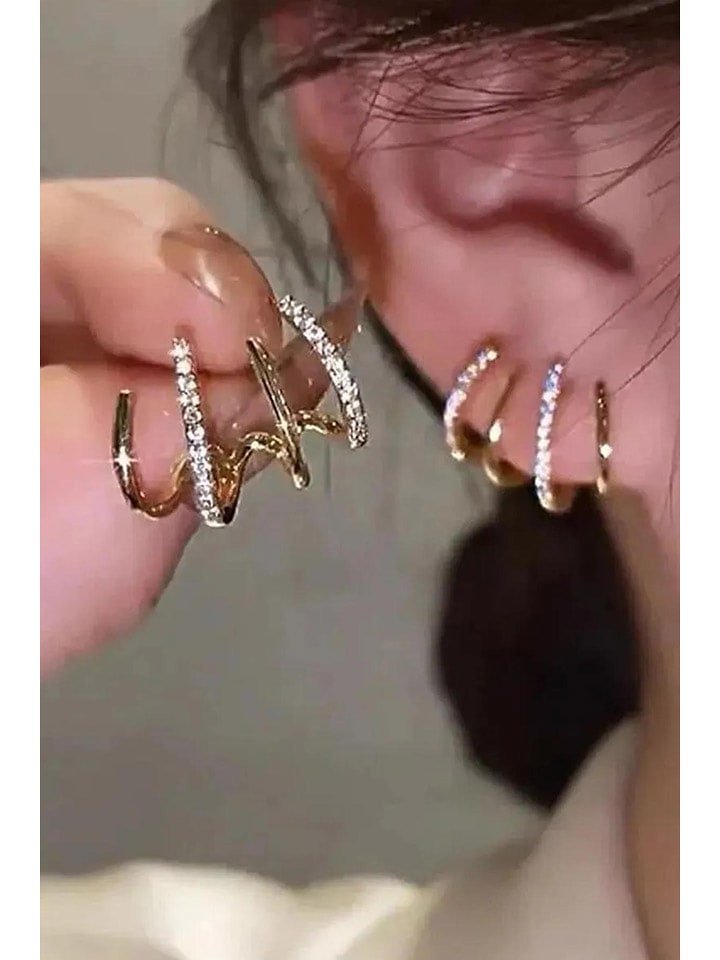 Lodie Silver Nausznica z cyrkoniami