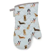 Fartuchy i rękawice kuchenne - Bawełniana rękawica kuchenna Cooksmart ® Curious Dogs - miniaturka - grafika 1