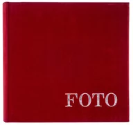 Albumy fotograficzne - Album kieszeniowy 200 zdjęć 10x15 Foto Decor bordo - miniaturka - grafika 1