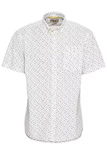 camel active Męska koszula na co dzień, Weiß (Offwhite Core 2), M - Koszule męskie - miniaturka - grafika 1