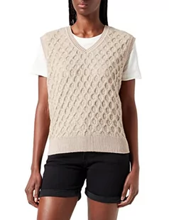 G-STAR RAW Damski sweter z luźnym pulowerem Cable Spencer, Beżowy/khaki (Dk Brick C928-1214), L - Swetry damskie - miniaturka - grafika 1