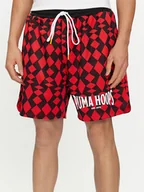 Spodenki męskie - Puma Szorty sportowe Big Joker 624752 Czerwony Regular Fit - miniaturka - grafika 1