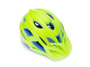 Kaski rowerowe - Kask rowerowy dzieciecy Romet 509-1 zielony mat z daszkiem - 56 - 58 cm - miniaturka - grafika 1