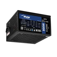 Zasilacze komputerowe - Akyga AK-C1-800 p4+4 2x pci-e 6+2 pin 6x sata 3x molex apfc fan 12cm - miniaturka - grafika 1
