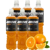 Napoje energetyczne i izotoniczne - 4Move Napój izotoniczny niegazowany o smaku pomarańczowym 750 ml x 6 sztuk - miniaturka - grafika 1