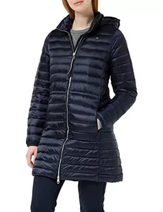 Tommy Hilfiger Damski płaszcz puchowy LW, pustynne niebo, XXS - Płaszcze damskie - miniaturka - grafika 1