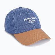 Czapki damskie - Czapka z daszkiem Pepe Jeans Denim Cap denim WYSYŁKA W 24H 30 DNI NA ZWROT - miniaturka - grafika 1