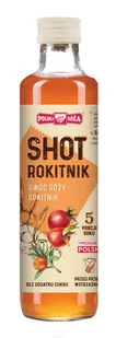 Polska Róża Shot z owoców róży i rokitnika bez dodatku cukru 250 ml - Soki i napoje niegazowane - miniaturka - grafika 1