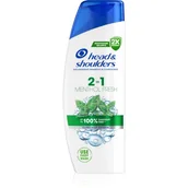 Szampony do włosów - Head & Shoulders Menthol Fresh 2in1 Szampon do włosów 250 ml - miniaturka - grafika 1