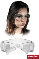 Akcesoria BHP - PRZECIWODPRYSKOWE OKULARY OCHRONNE GOG-ICE/T BEZBARWNE - miniaturka - grafika 1