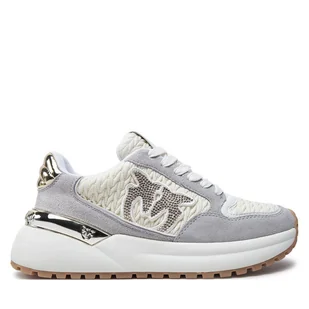 Sneakersy PINKO Gem 07 SS0055 P036 Szary - Sneakersy damskie - miniaturka - grafika 1
