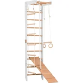 Wyposażenie sportowe i gimnastyczne - Drabinka gimnastyczna dla dzieci i dorosłych (SPR B+slide white) - miniaturka - grafika 1