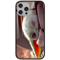 Etui i futerały do telefonów - ERT GROUP etui na telefon Apple Iphone 13 PRO, case oryginalny i oficjalnie licencjonowany przez Star Wars, wzór Baby Yoda 021, wykonany z hartowanego szkła, etui ochronne - miniaturka - grafika 1