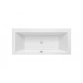 Wanny - ROCA CLUB A248553000 VYTHOS - Prostokątna wanna akrylowa z podwójnym oparciem 160x75cm - miniaturka - grafika 1