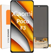 Części serwisowe do telefonów - ORYGINAŁ WYŚWIETLACZ EKRAN LCD DO XIAOMI POCO F3 5G AMOLED M2012K11AG - miniaturka - grafika 1