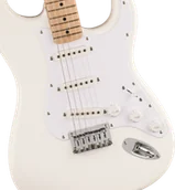 Gitary elektryczne - Squier Sonic Stratocaster HT Maple Fingerboard White Pickguard Arctic White - miniaturka - grafika 1