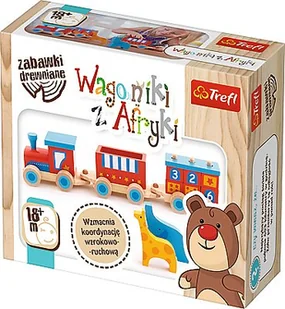 Trefl Wagoniki z Afryki TREFL - Książki edukacyjne - miniaturka - grafika 1