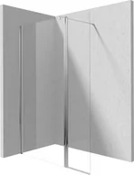 Ścianki i drzwi prysznicowe - Deante KERRIA PLUS Panel ruchomy 40cm do kabin Chrom KTSX072P - miniaturka - grafika 1