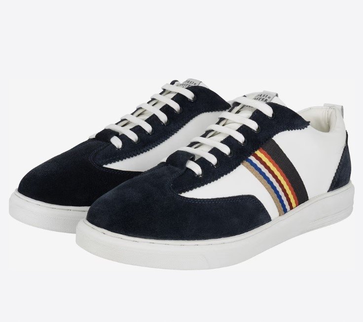 Dreimaster Buty Skórzane Sportowe Męskie Wielokolorowe 45 Jim