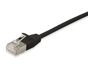 Equip Patchkabel Cat6A S/FTP 2xRJ45 1.00m sw SSTP Slim 606124 - Kable miedziane - miniaturka - grafika 1