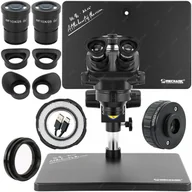 Mikroskopy i lupy - MIKROSKOP STEREOSKOPOWY DLA ELEKTRONIKA MECHANIC B75T-B3 7-50x WF10/25 LED - miniaturka - grafika 1