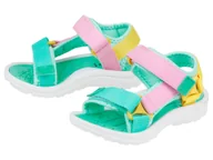 Buty dla dziewczynek - lupilu® Sandały dziecięce (Różowy/żółty/miętowy, 27) - miniaturka - grafika 1