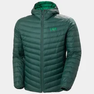Kurtki i kamizelki sportowe męskie - Męska kurtka trekkingowa HELLY HANSEN VERGLAS HOODED DOWN INSULATOR - miniaturka - grafika 1