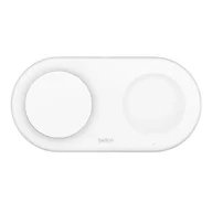 Ładowarki do telefonów - Ładowarka podwójna BoostCharge Pro Qi2 15W biała - miniaturka - grafika 1