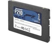 Dyski SSD - SSD|PATRIOT|P210|1TB|SATA 3.0|Write speed 430 MBytes/sec|Read speed 520 MBytes/sec|2,5"|TBW 480 TB|P210S1TB25 - miniaturka - grafika 1