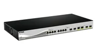 Pozostałe akcesoria sieciowe - D-Link DXS-1210-12SC/E łącza sieciowe Zarządzany L2 10G Ethernet (100/1000/10000) 1U Czarny, Srebrny DXS-1210-12SC/E - miniaturka - grafika 1