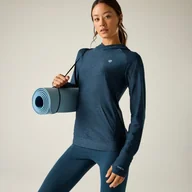 Bluzy damskie - Dare 2b Bluza damska z kapturem Sprint Cty Niebieski, Rozmiar: 40 - miniaturka - grafika 1