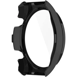 Etui ochronne 2w1 nakładka z szkłem Alogy do Xiaomi Mi Watch S1 Global Czarne - Akcesoria do smartwatchy - miniaturka - grafika 4