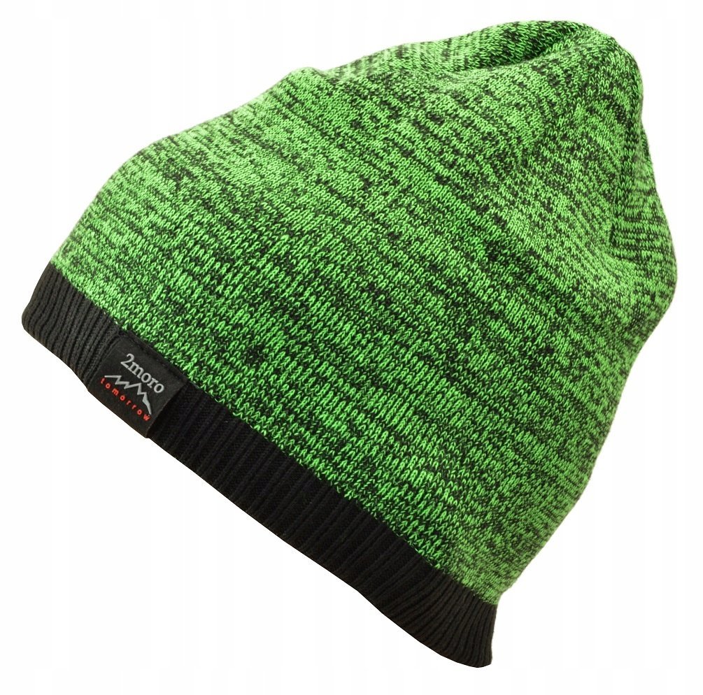 Męska CZAPKA ZIMOWA L/XL Akryl - na zimę - POLAR