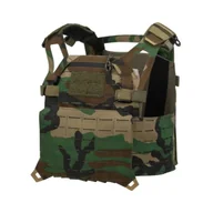 Odzież taktyczna i umundurowanie - Kamizelka Direct Action Spitfire Plate Carrier - US Woodland - miniaturka - grafika 1