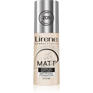 Lirene City Matt, fluid matująco-wygładzający 205 Piaskowy, 30 ml - Podkłady do twarzy - miniaturka - grafika 1