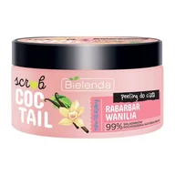 Peelingi do ciała - Bielenda COCTAIL SCRUB Nawilżający peeling do ciała RABARBAR + WANILIA 350.0 g - miniaturka - grafika 1