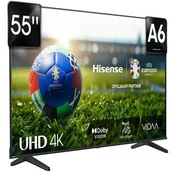 Telewizory - HISENSE 55A6N 55" UHD 4K VIDAA - miniaturka - grafika 1