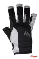 Pływanie - Rękawiczki HELLY HANSEN Short Finger Leather Sailing Gloves - miniaturka - grafika 1