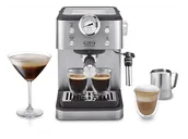 Ekspresy do kawy - De'Longhi EM450.M Srebrny - miniaturka - grafika 1