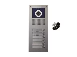Commax Kamera 6-abonentowa z regulacją optyki i czytnikiem RFID DRC-6UC/RFID DRC-6UC/RFID - Akcesoria do domofonów i wideodomofonów - miniaturka - grafika 2