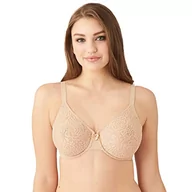 Biustonosze - Wacoal Wacoal Damski biustonosz z fiszbinami naturalnie nude beżowy 40D 851205-274 - miniaturka - grafika 1