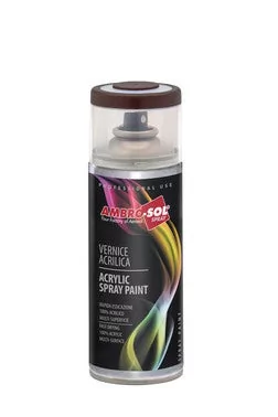 Spray Lakier akrylowy Ambro-Sol brązowy mahoniowy RAL8016 400ml