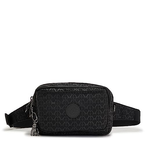 Kipling Abanu Torba crossbody z wieloma nadrukami, multi, 7.5''L x 5''H x 3.3''D, Zachodni