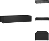 Pokrowce na meble ogrodowe - vidaXL Pokrowiec na leżak 12 oczek 205x75x40 cm polietylen - Pokrowce ochronne na meble ogrodowe - miniaturka - grafika 1